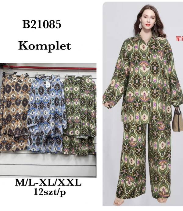 Komplet damskie Roz M/L-XL/2XL, Mix Kolor Paczka 12 szt